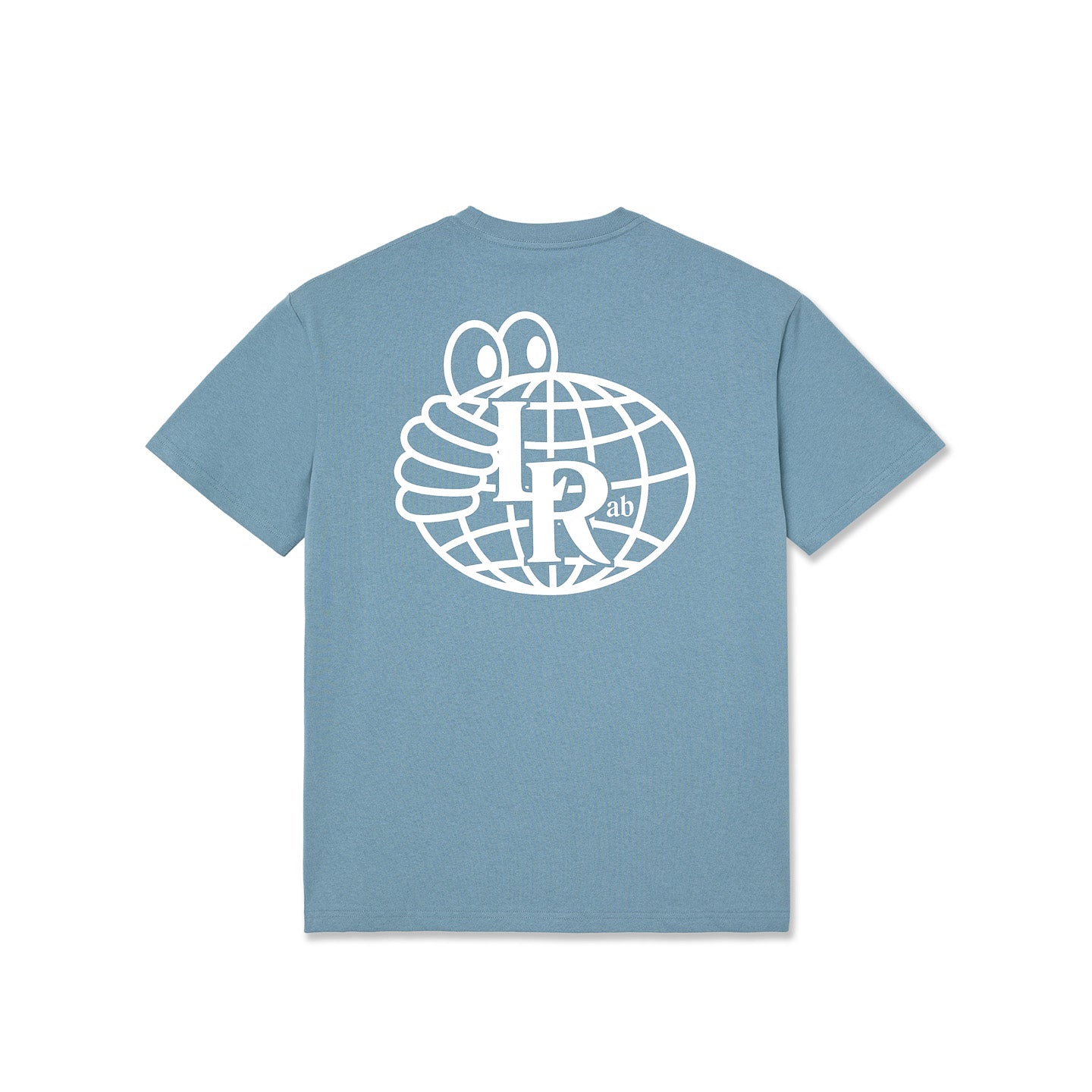 Atlas Monogram SS Tee Blue Mirage