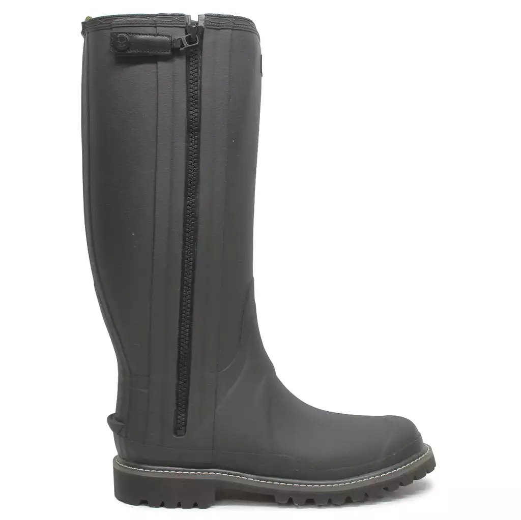 Balmoral Zip Commando Calf Length Wellington Boots for Men