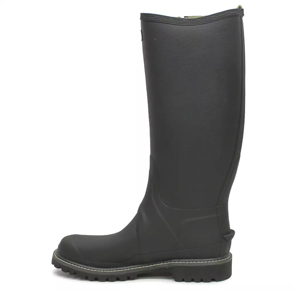 Balmoral Zip Commando Calf Length Wellington Boots for Men