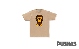 Bape Big Baby Milo T-Shirt - Beige - 2023