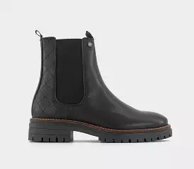 Barbour black Chelsea boots for women