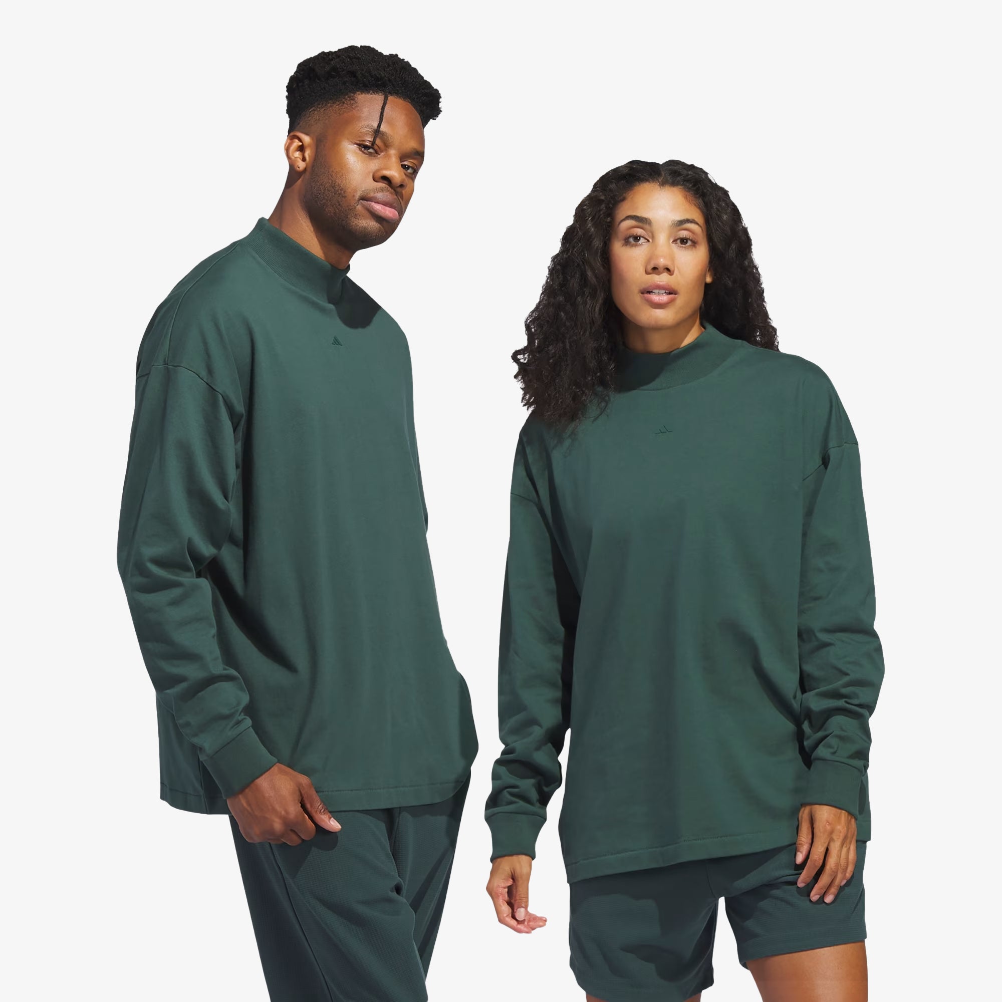 Basketball Long Sleeve Tee in Mineral Green - Shop now.