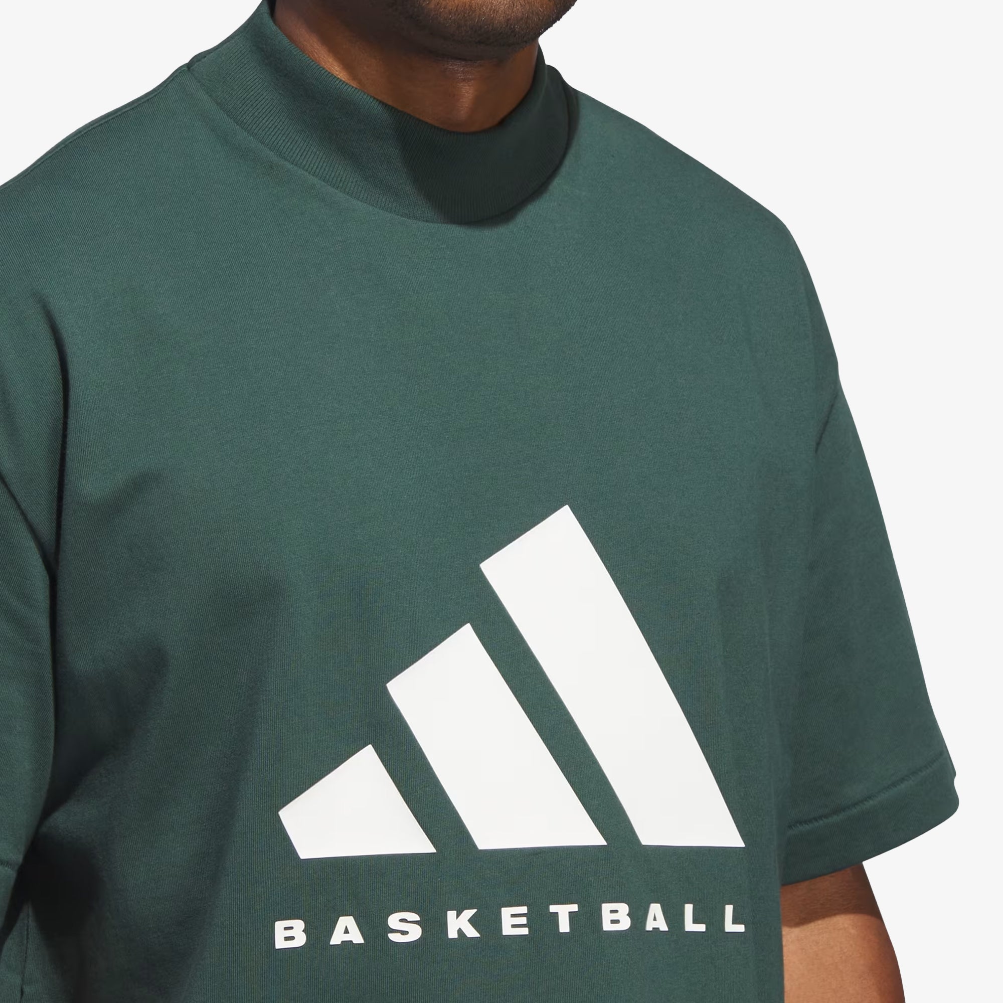 Basketball Tee (Mineral Green)