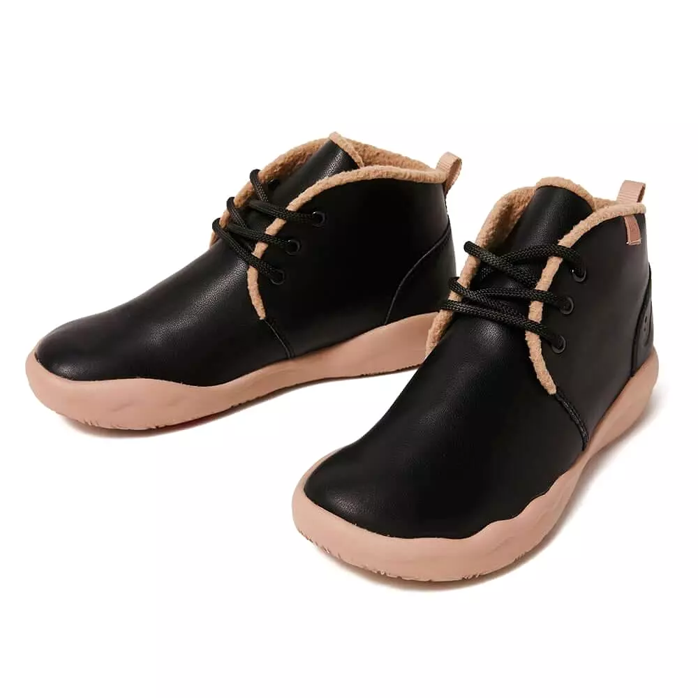 Bilbao leather lace-up boots for women