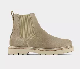 Birkenstock Women's Highwood Chelsea Boots - Taupe.