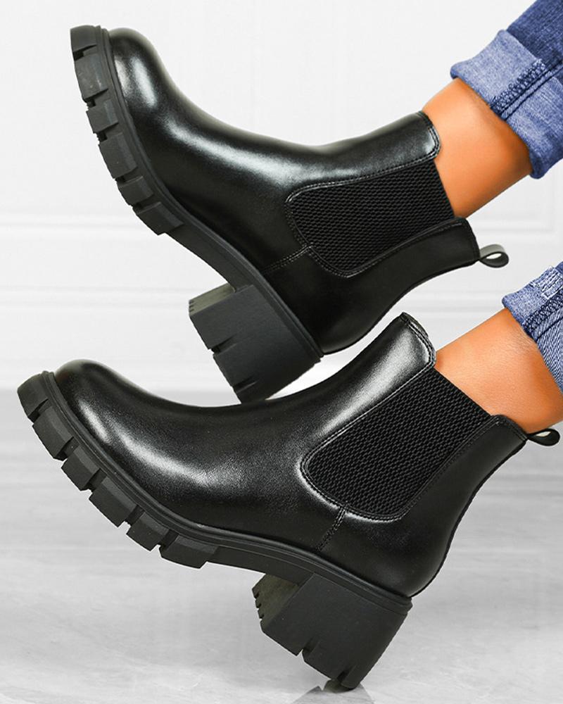 Black Chelsea boots for sale