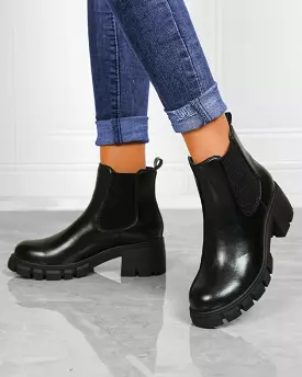 Black Chelsea boots for sale