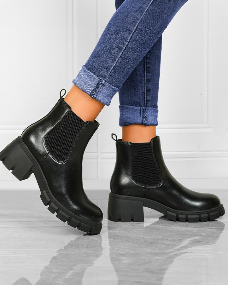 Black Chelsea boots for sale