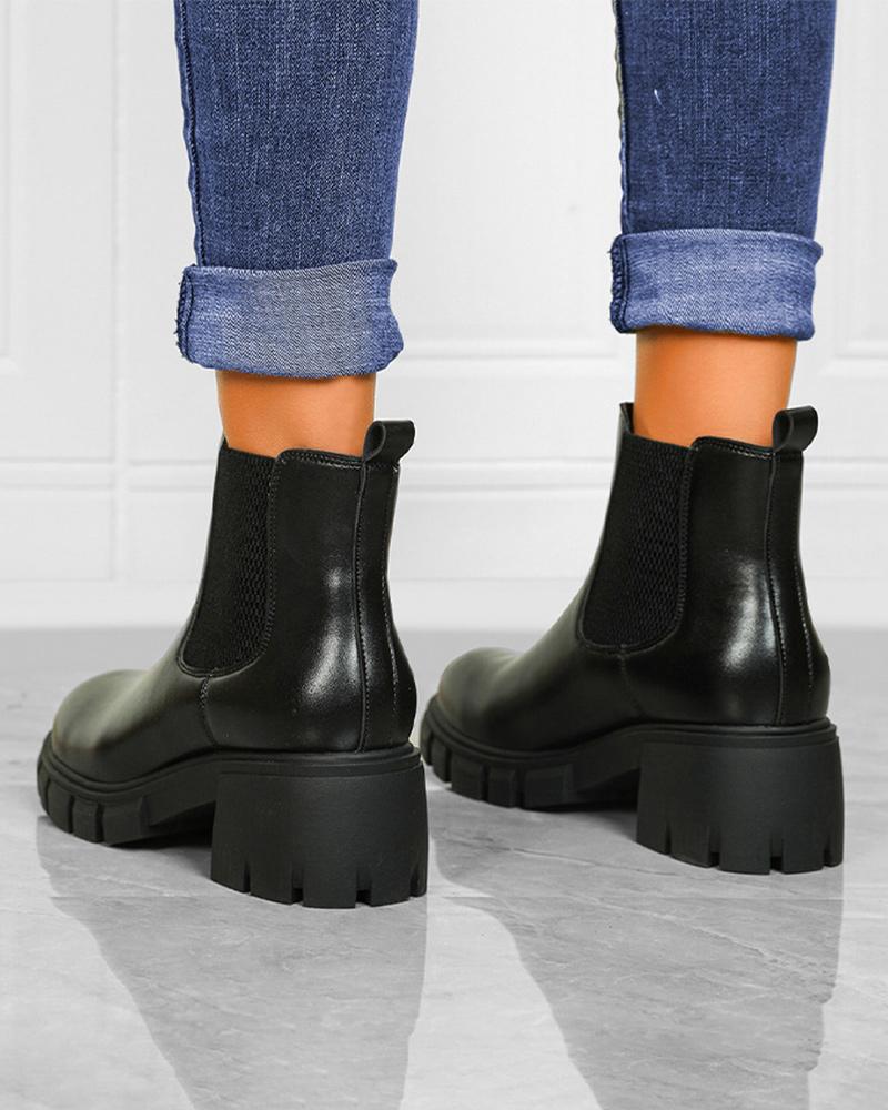 Black Chelsea boots for sale