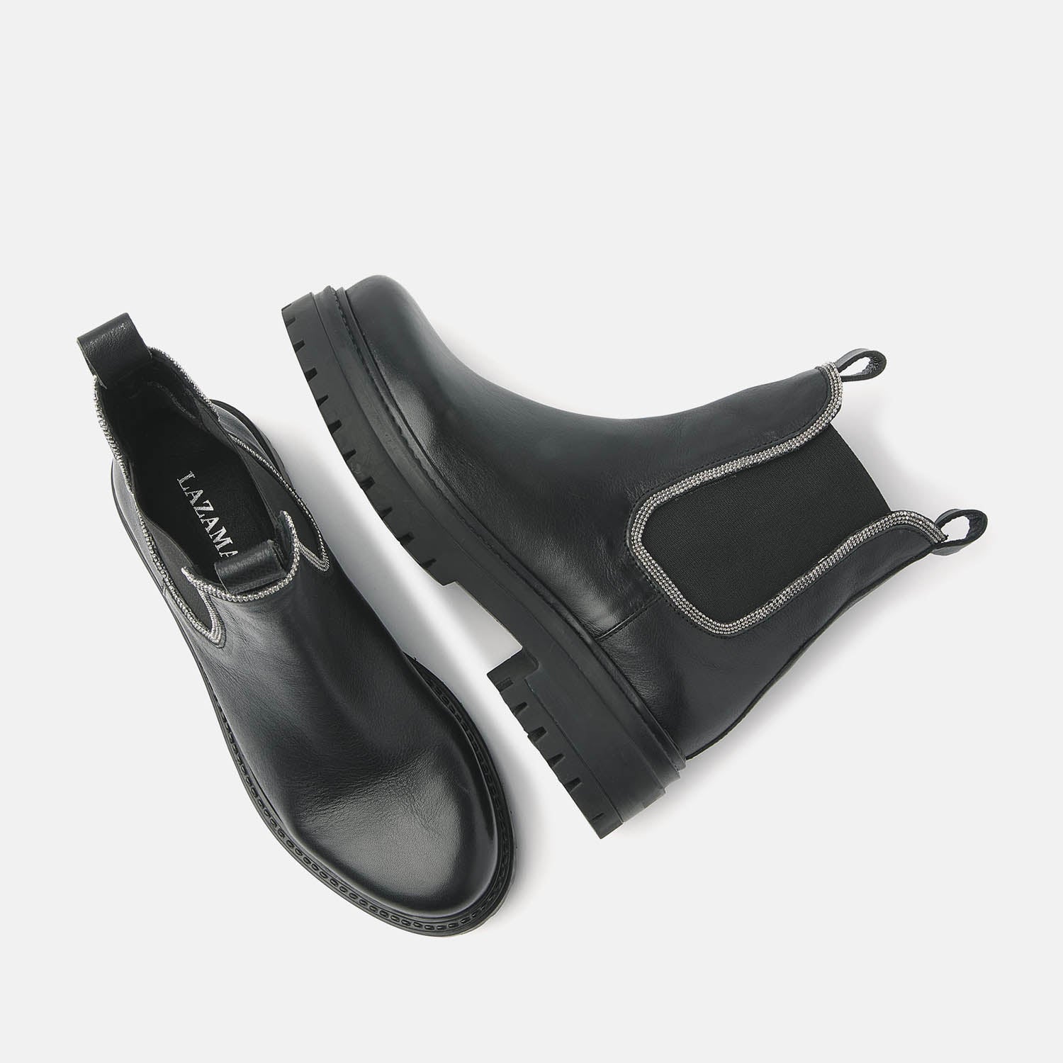 Black Dames Chelsea Boots at 85.630