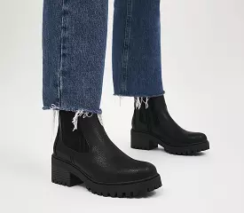 Blowfish Leven Chelsea Boots for Women - Black Tumbleweed