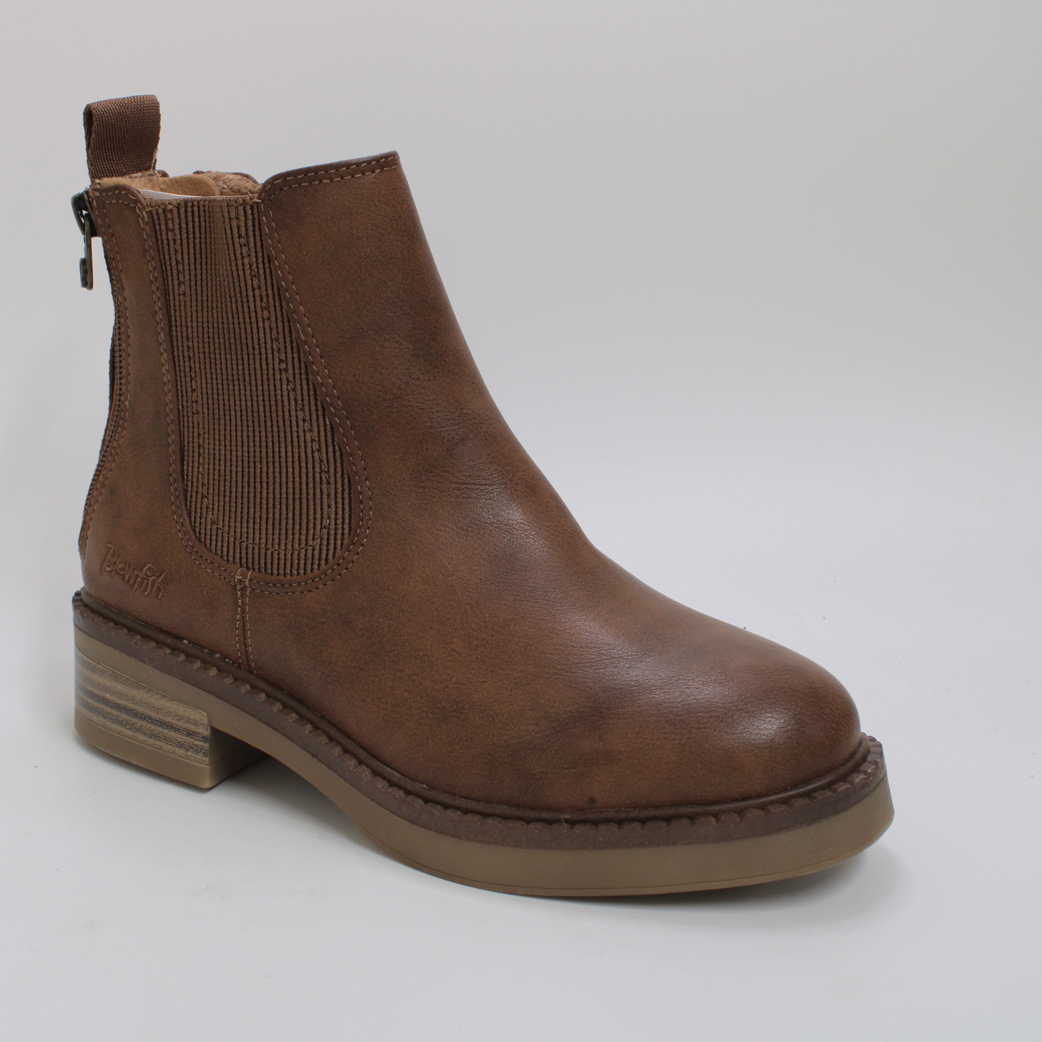 Blowfish Malibu Vedder Chelsea Boots in Walnut for Women