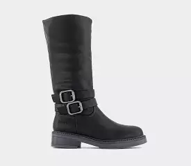 Blowfish Malibu Vox Boots - Black Knee High - Women's Local Sheriff