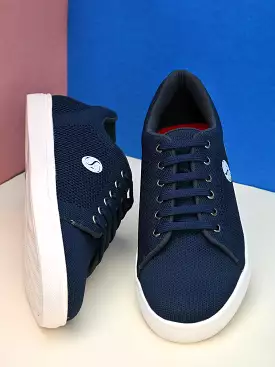 Blue Casual Dart Sneakers