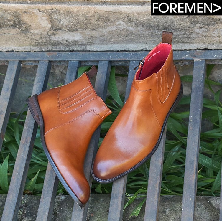 Brown Chelsea Boots | DANKARN | Shop Now