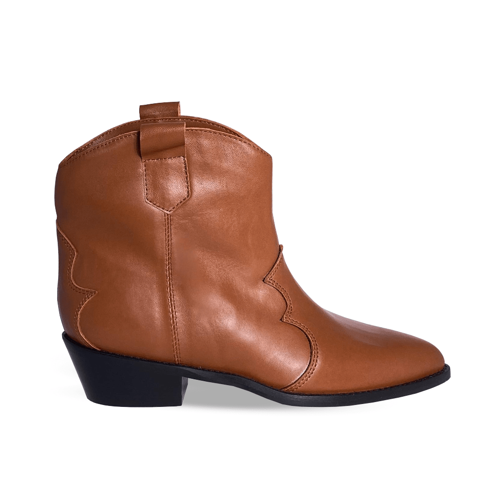 Brown leather boots - Kendal