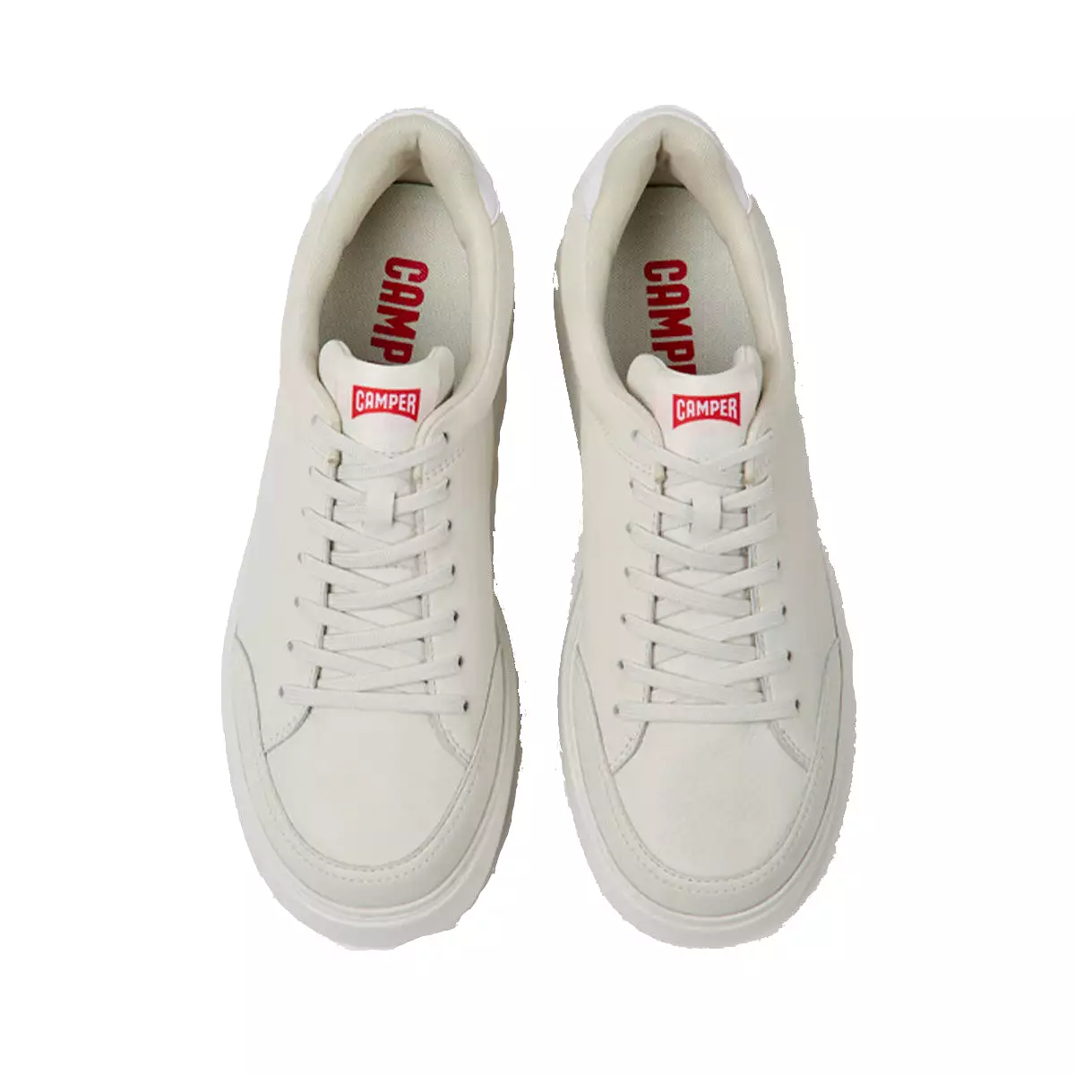 Camper K21 White Leather Sneakers - Non-Dyed, Google SEO Result