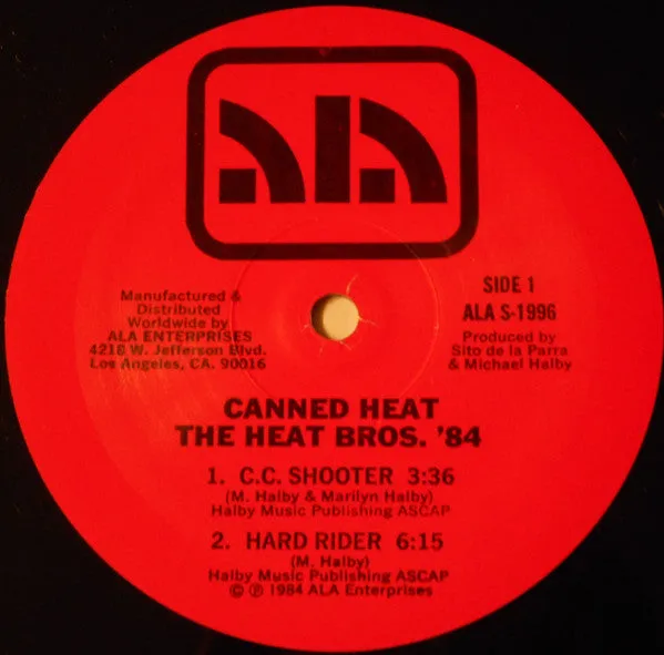 Canned Heat '84 - The Heat Bros. Top Tracks and Album