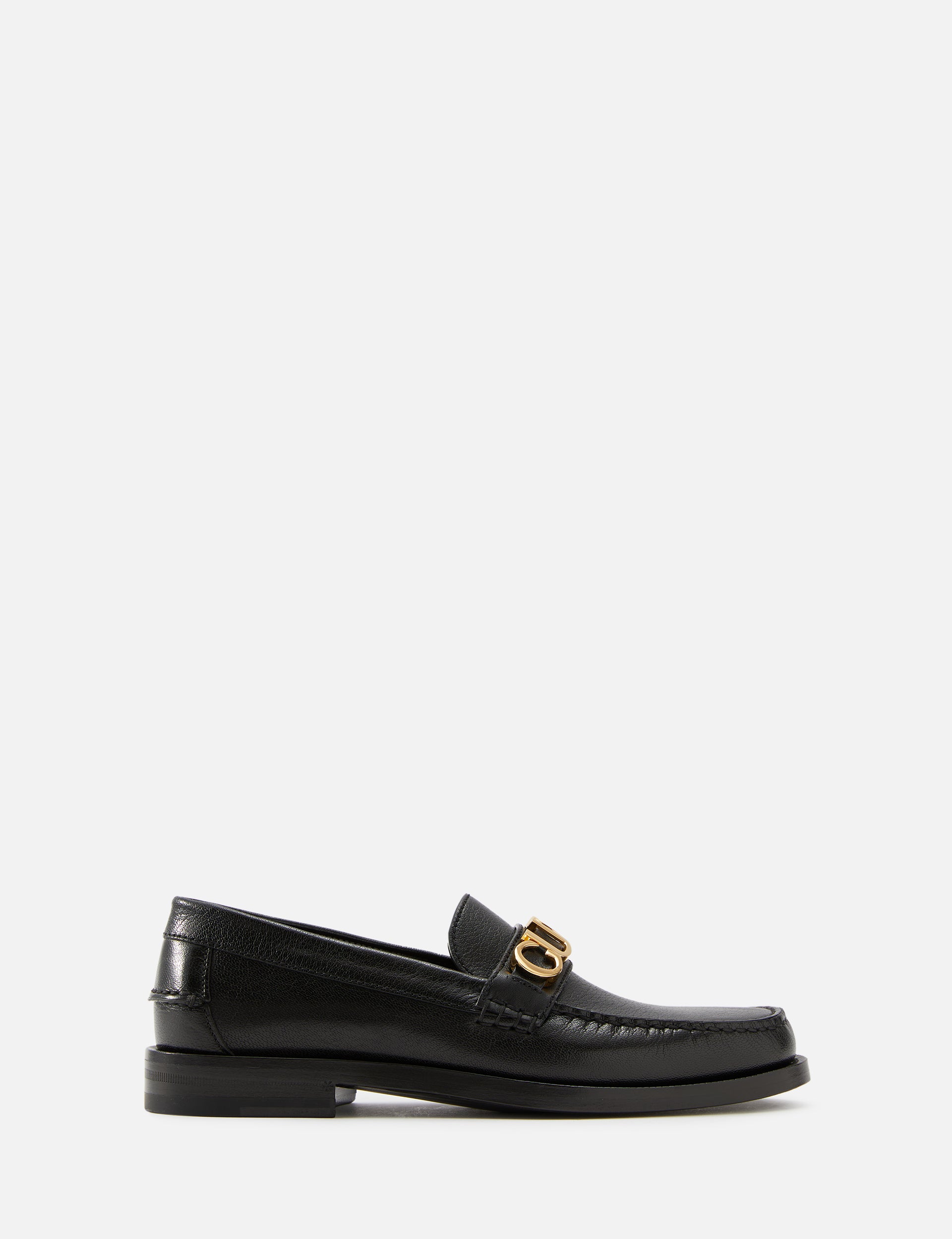 Cara GG Slip-On Alligator Loafer