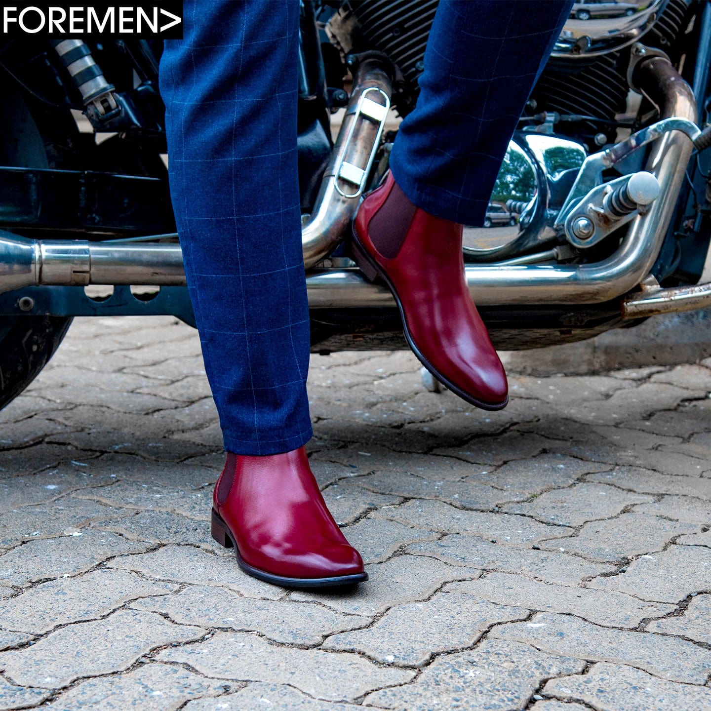 CARDIZ | Ox Blood Chelsea Boots.