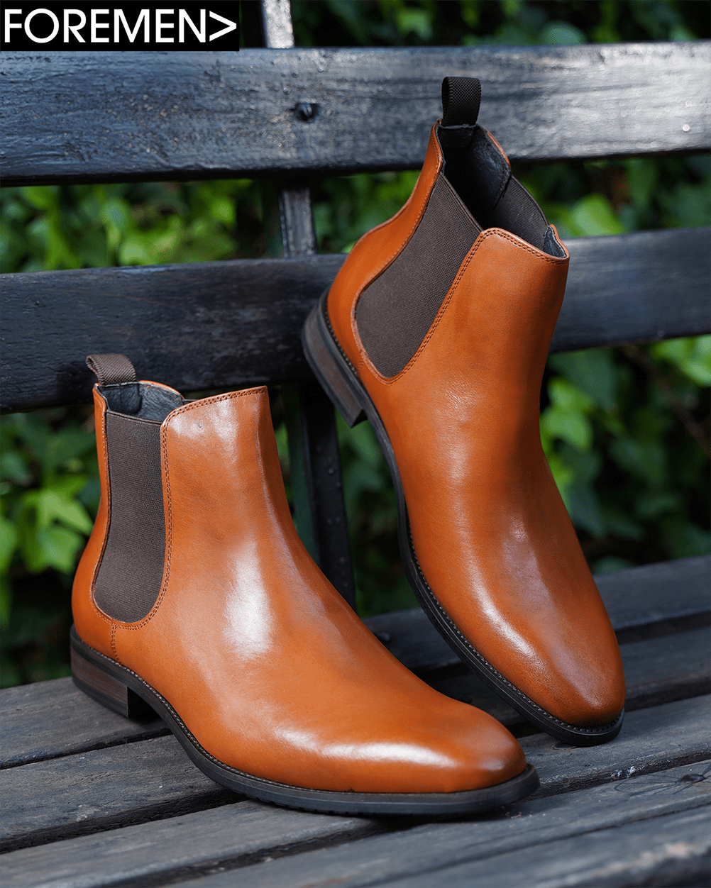 CARDIZ Chelsea Boots in Tan