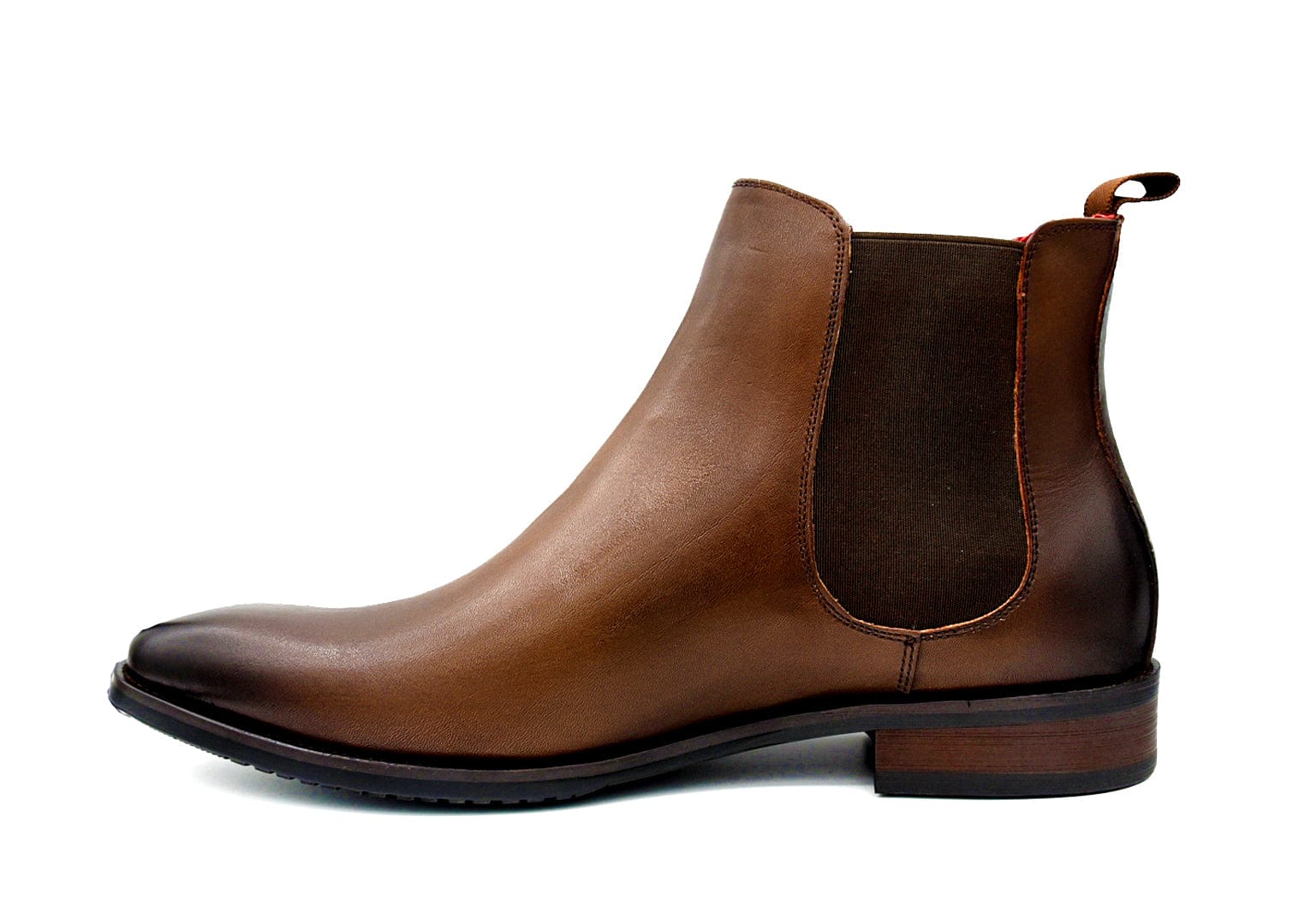 CARDIZ Tan Chelsea Boots