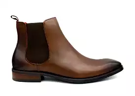 CARDIZ Tan Chelsea Boots