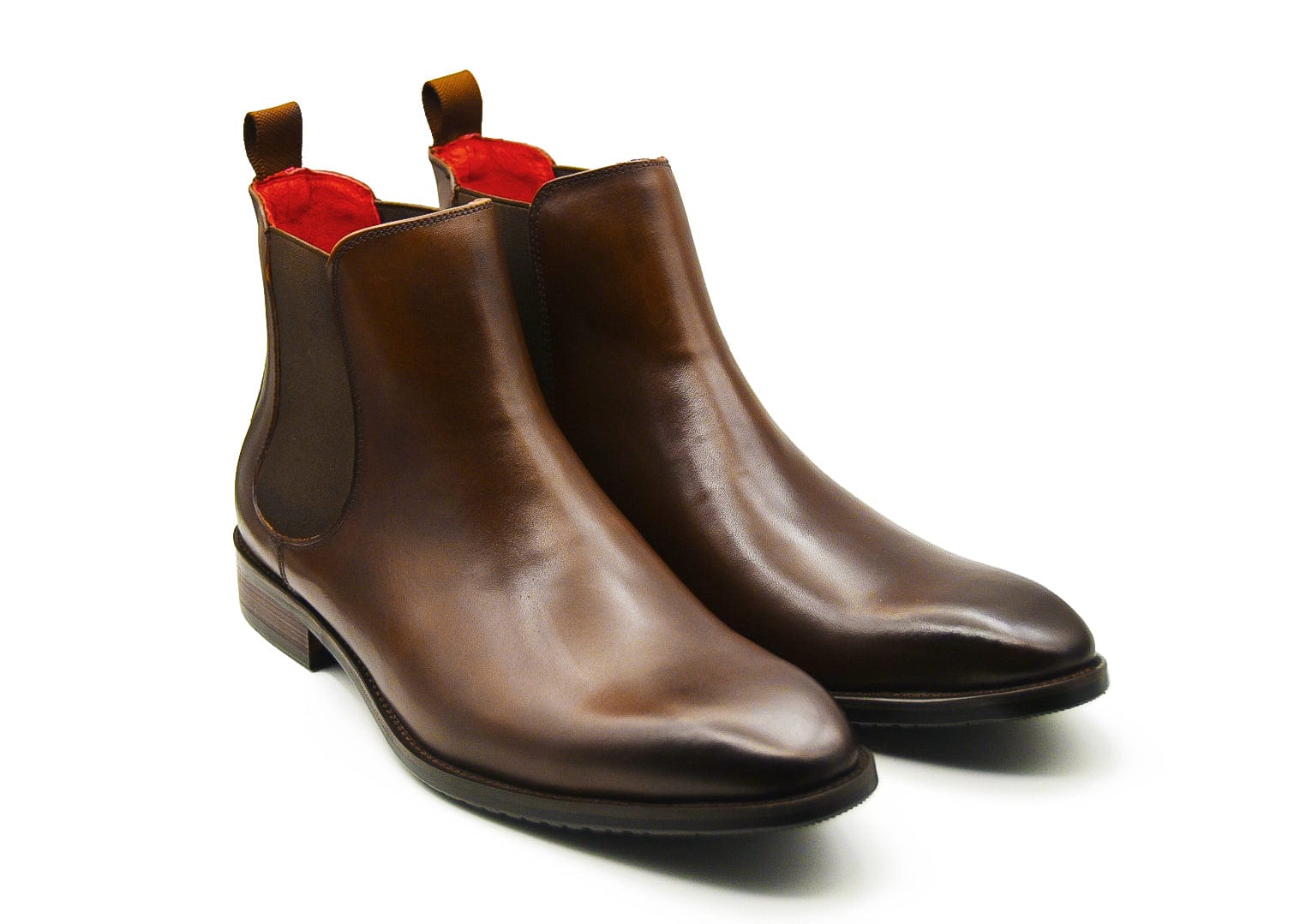 CARDIZ Tan Chelsea Boots