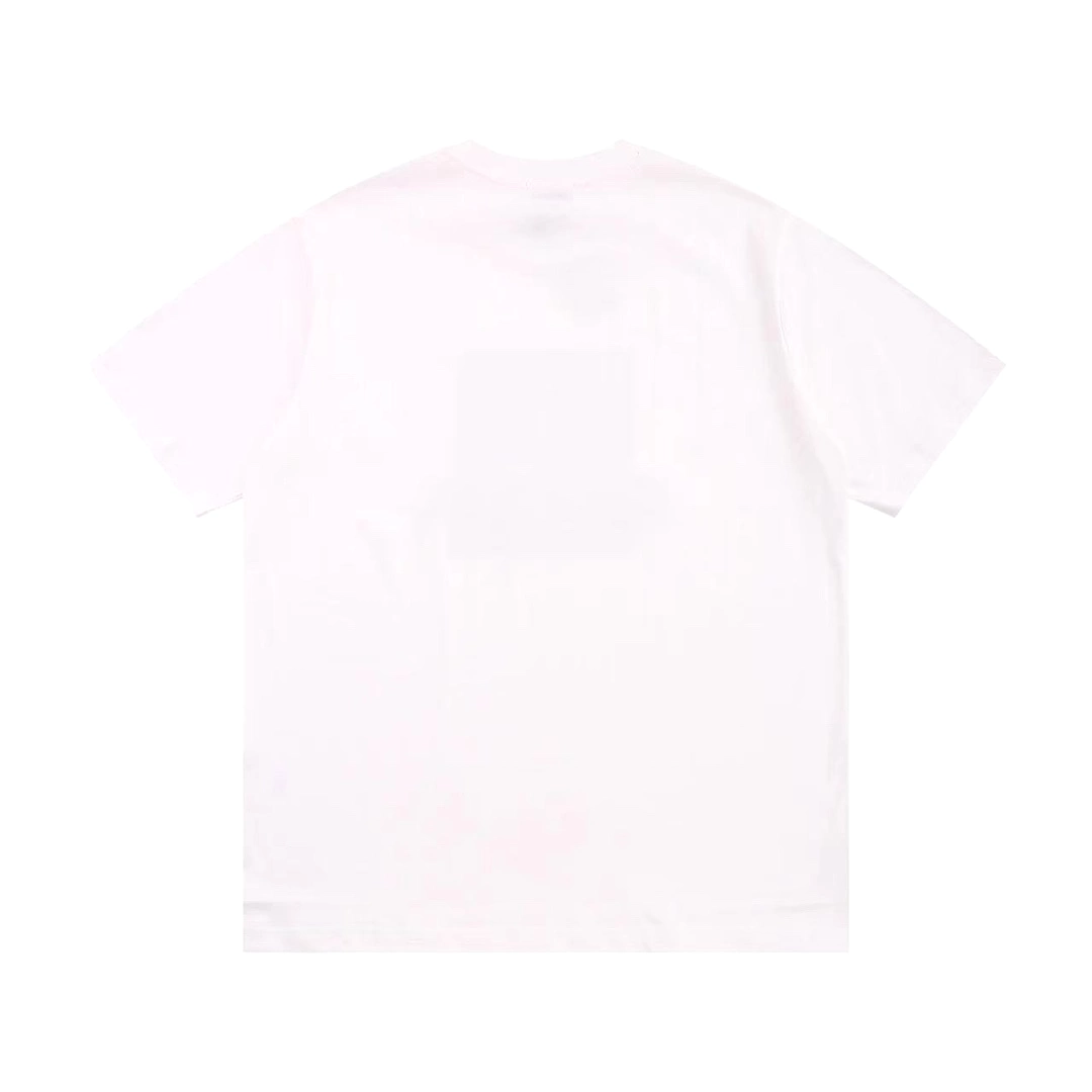 Celine 24SS white short-sleeved T-shirt with new embroidered logo - 1.10.