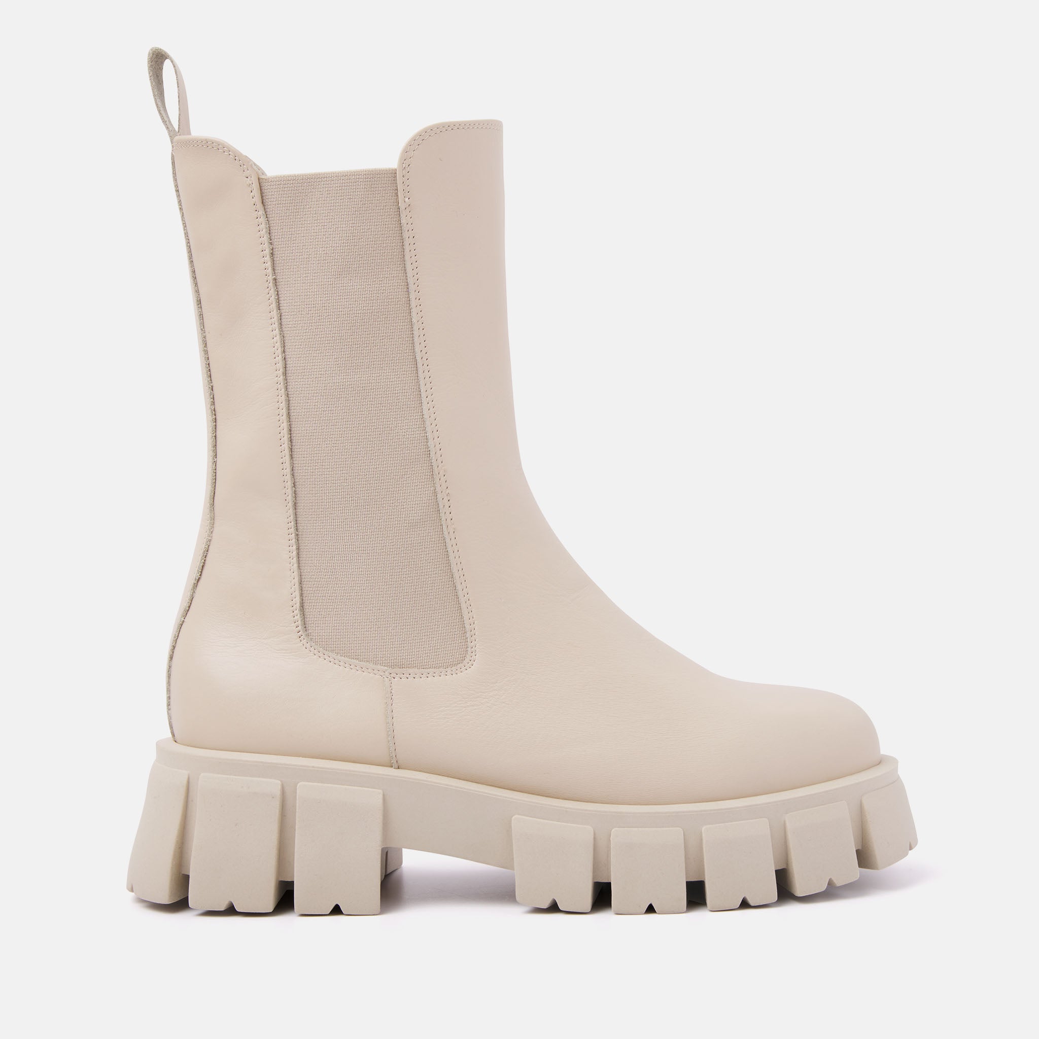 Chelsea Boots Ecru