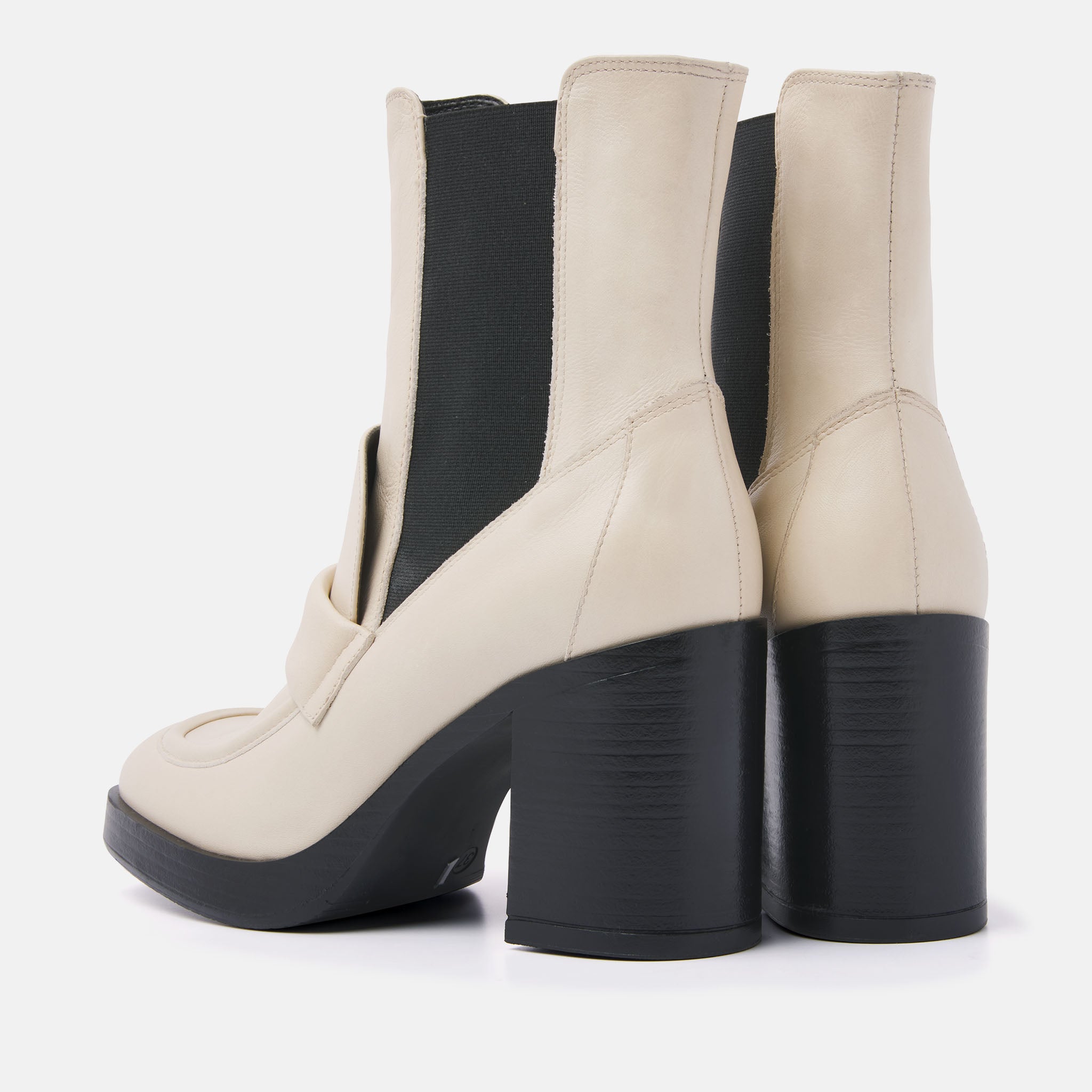 Chelsea Boots Ecru