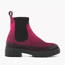 Chelsea boots, fuchsia color, 85.611 model