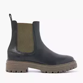 Chelsea Boots Khaki-Black