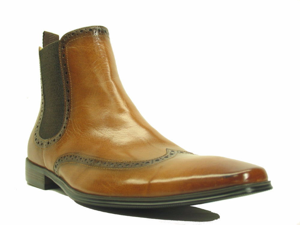 Chelsea Boots with Exquisite Hand Polishing