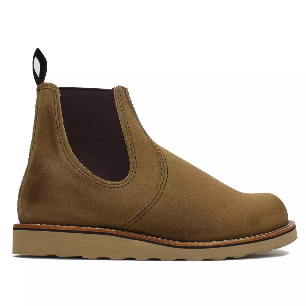 Chelsea Suede Leather Boots for Men