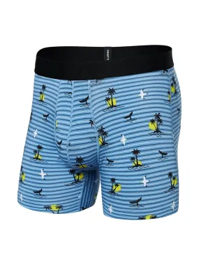 Cooling Cotton Boxer Brief - Offshore Breeze Blue