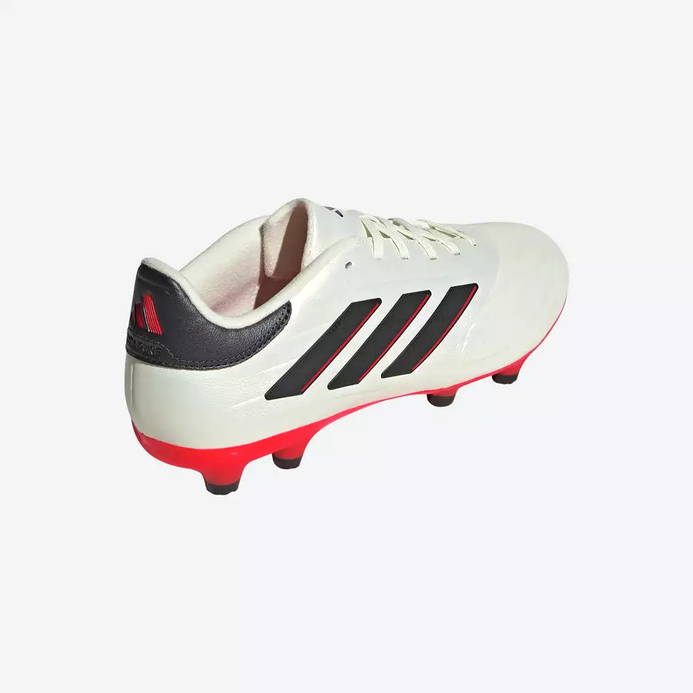 Copa Pure II League FG Football Boots - Ivory/Black/Solar Red - Adidas