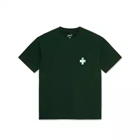 Cross Pocket T-Shirt - Washed Green