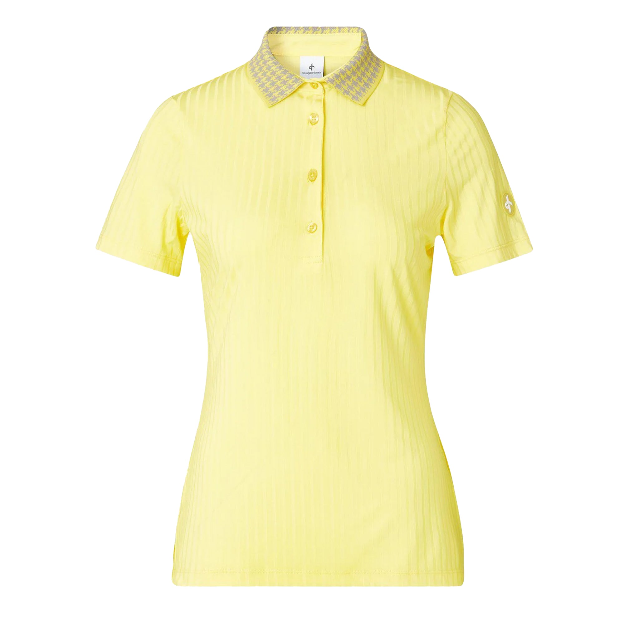 Cross Ribbed Women's Polo Shirt