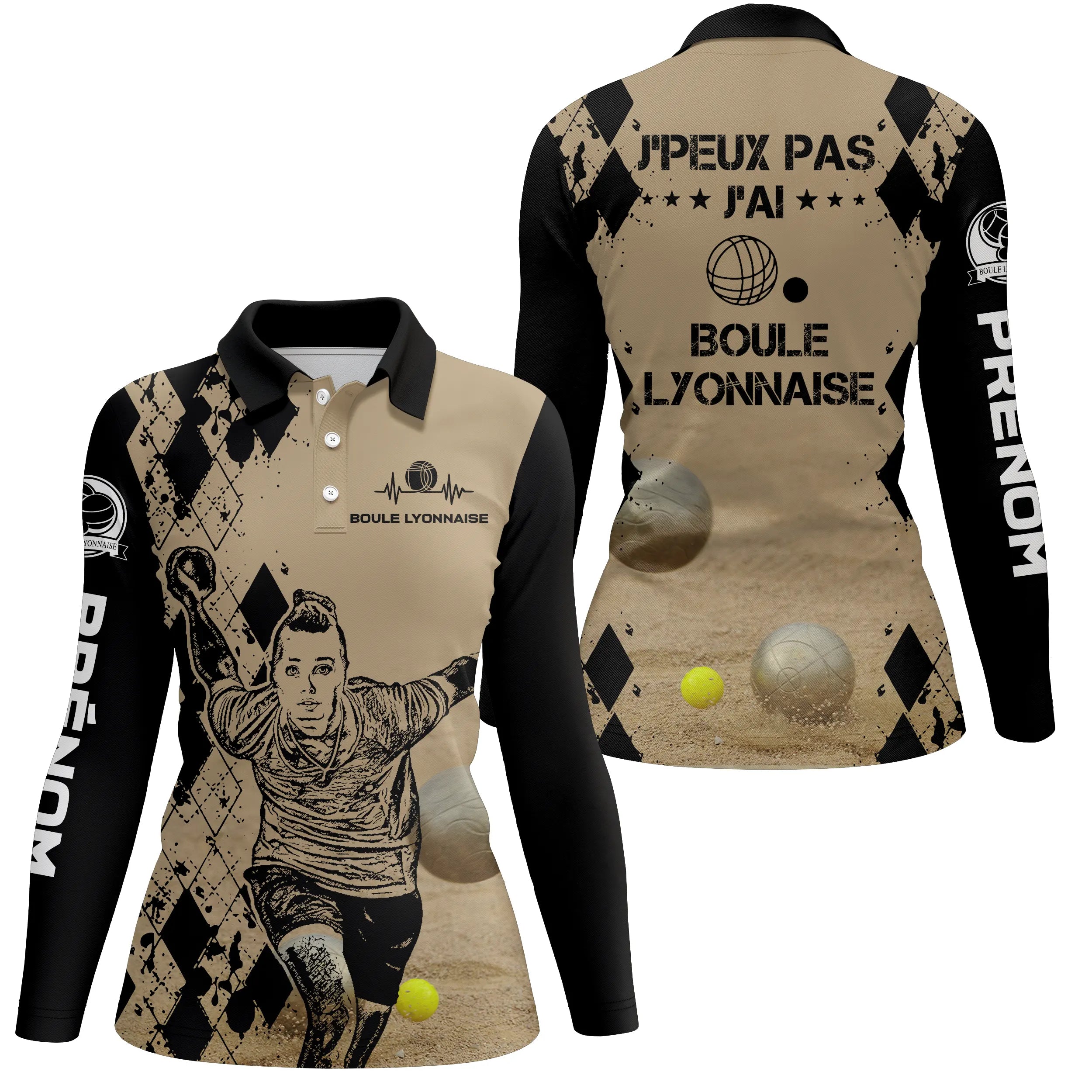 Customized Men and Women's Polo Shirt - Funny Bowling Gift - CT03102336