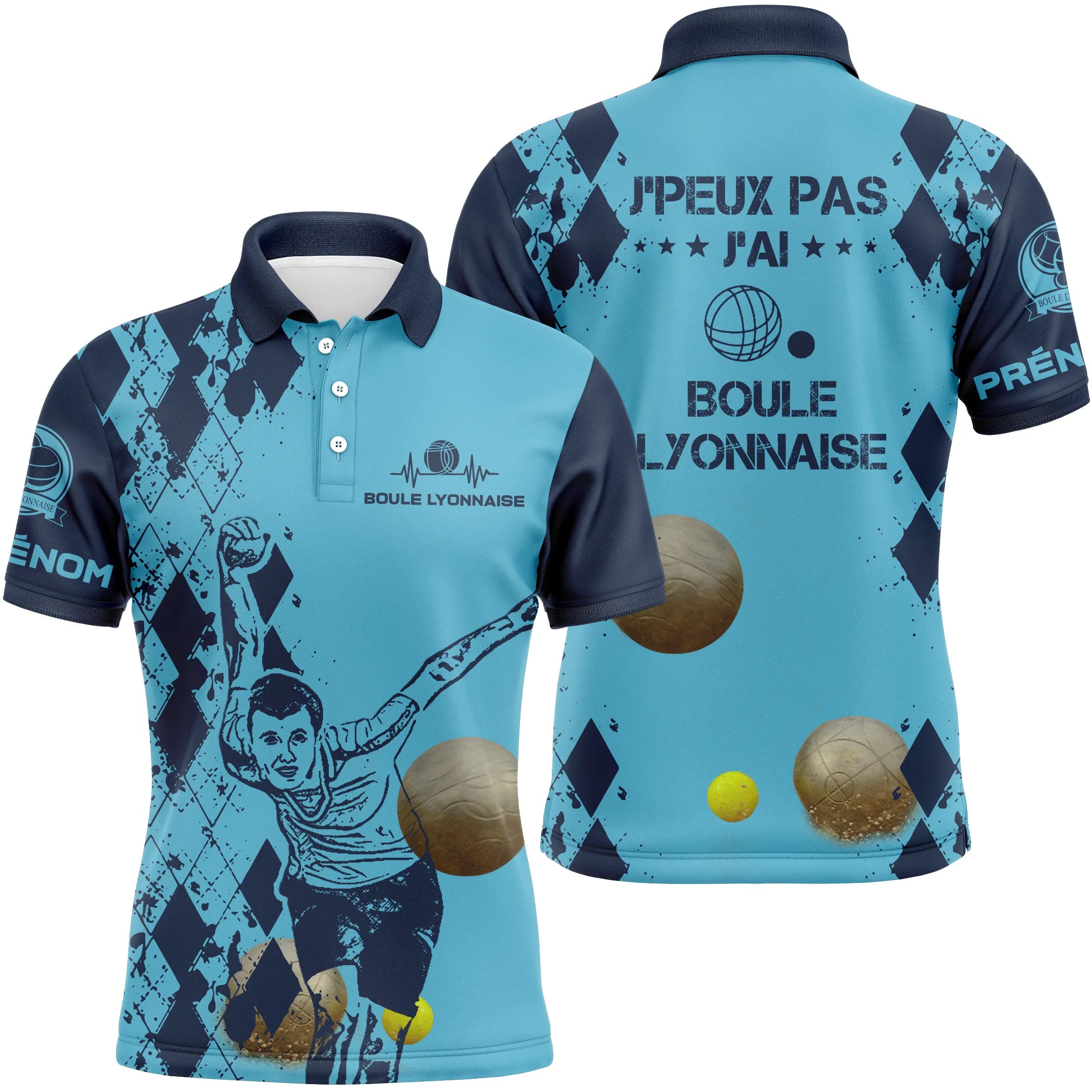 Customized Men and Women's Polo Shirt - Funny Bowling Gift - CT03102336