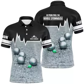 Customized Personalized Men's and Women's Polo Shirt, Funny Gift for Boules Players - CT09012436