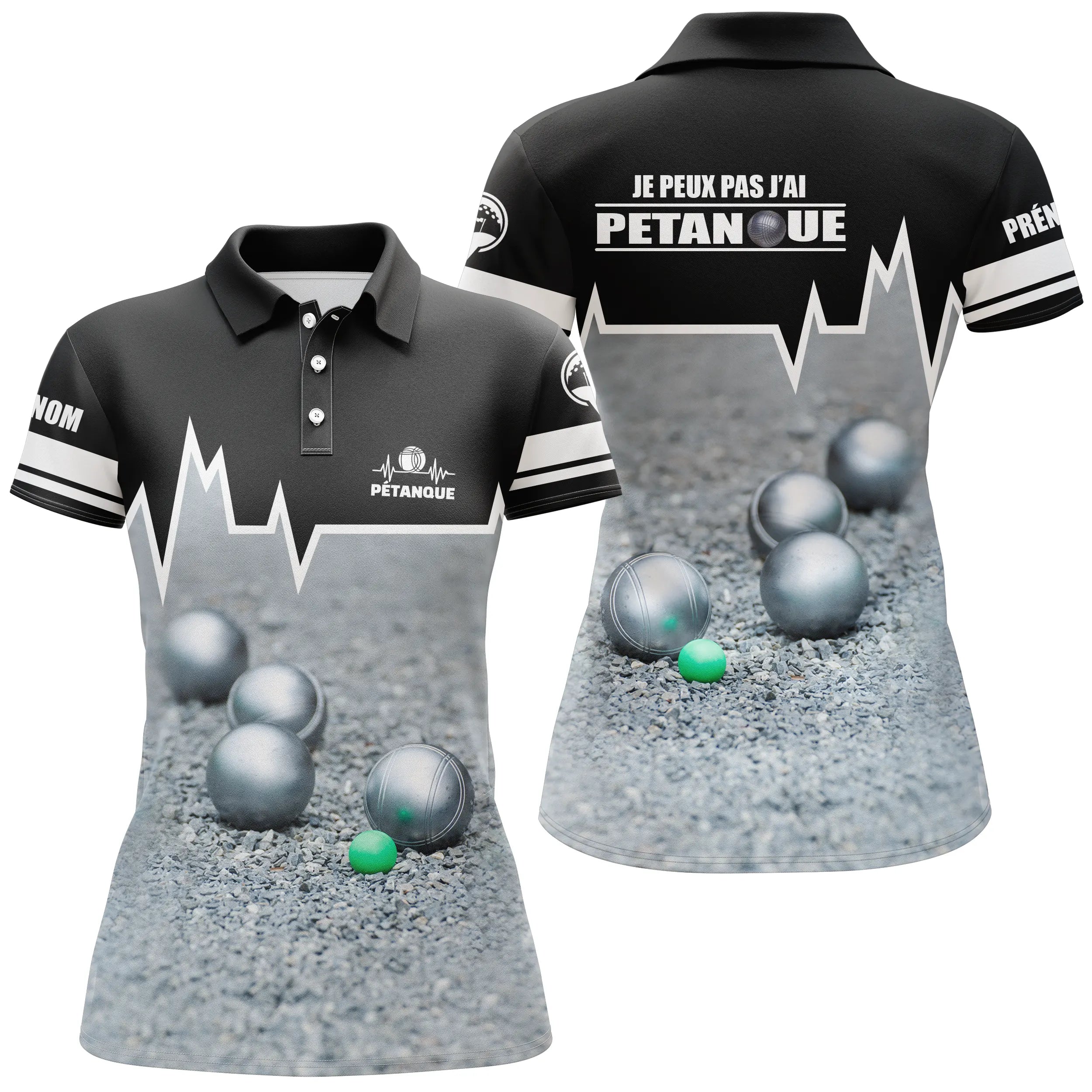 Customized Pétanque Polo, Bouliste Humor Gift, Can't Do Anything, I Have Pétanque - CT14072320