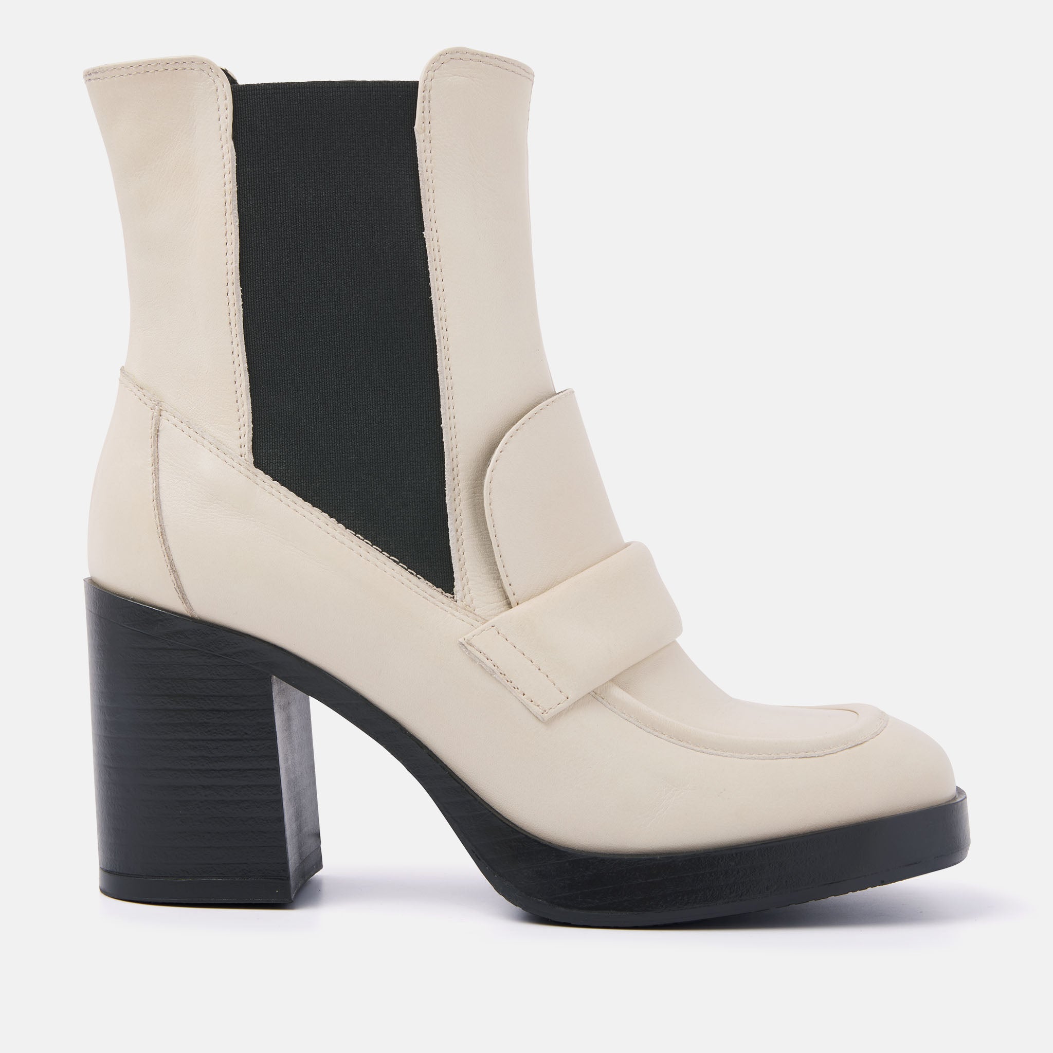 Dames Chelsea Boots Ecru