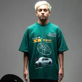 Dark Green Alloy Wheels T-Shirt