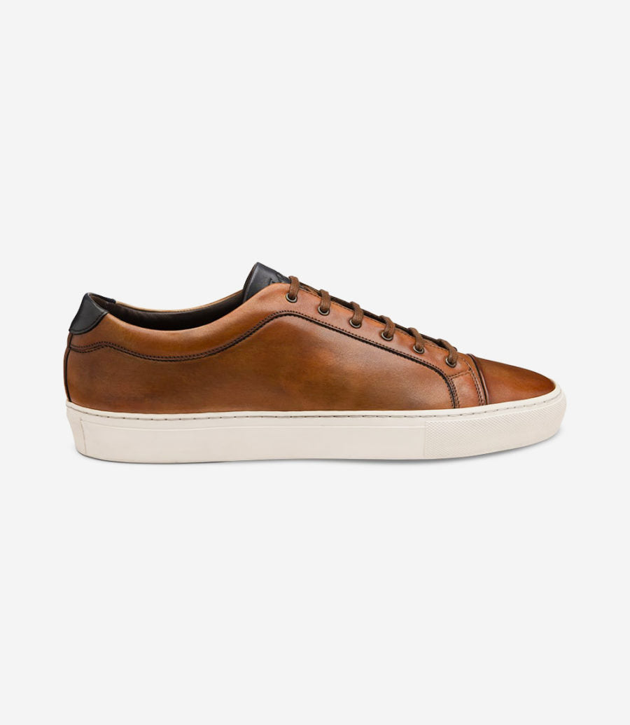 Dash Leather Sneakers Chestnut Loake 