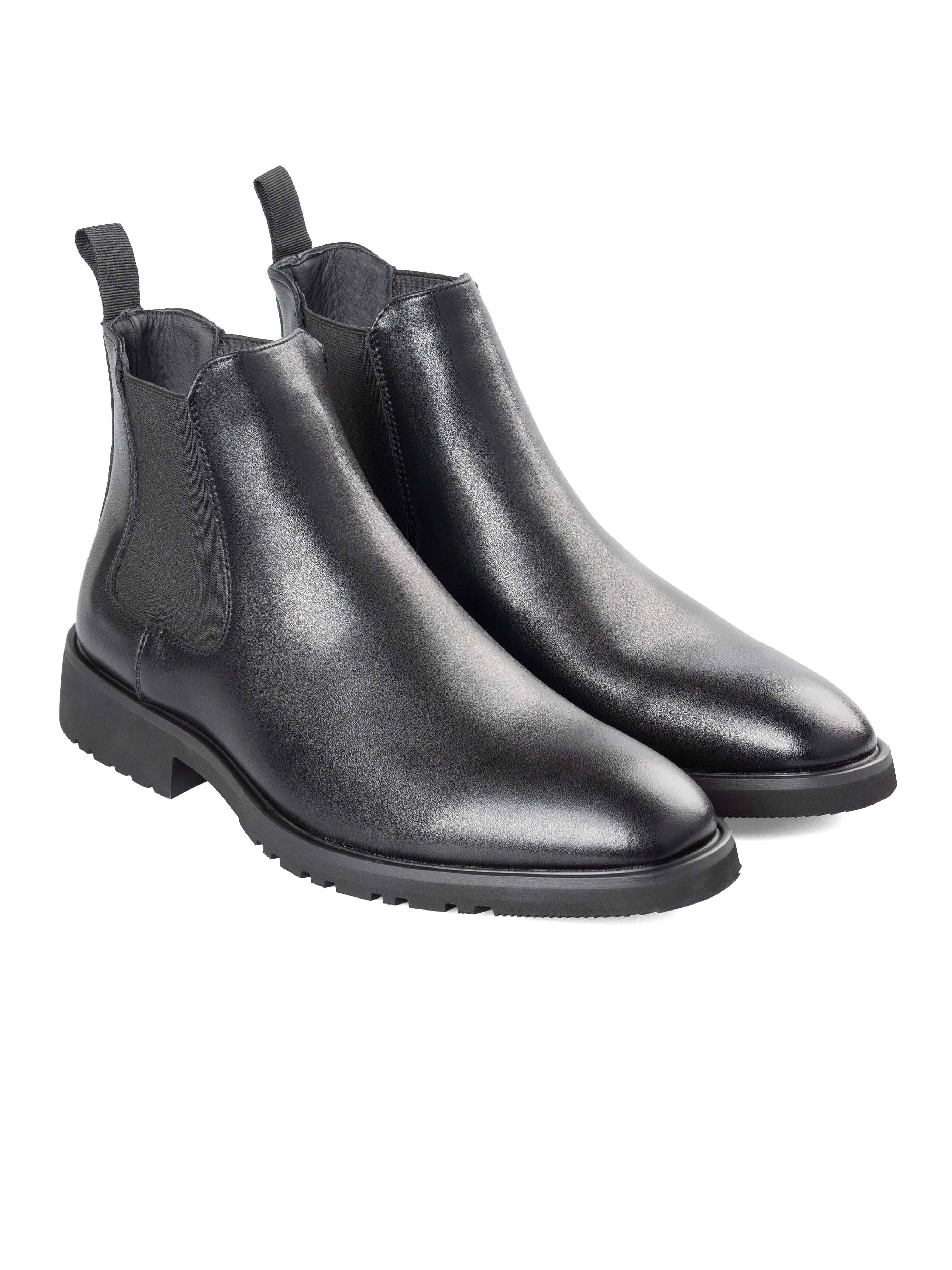 Dex Chelsea Boots - Black - Flexi-Sole