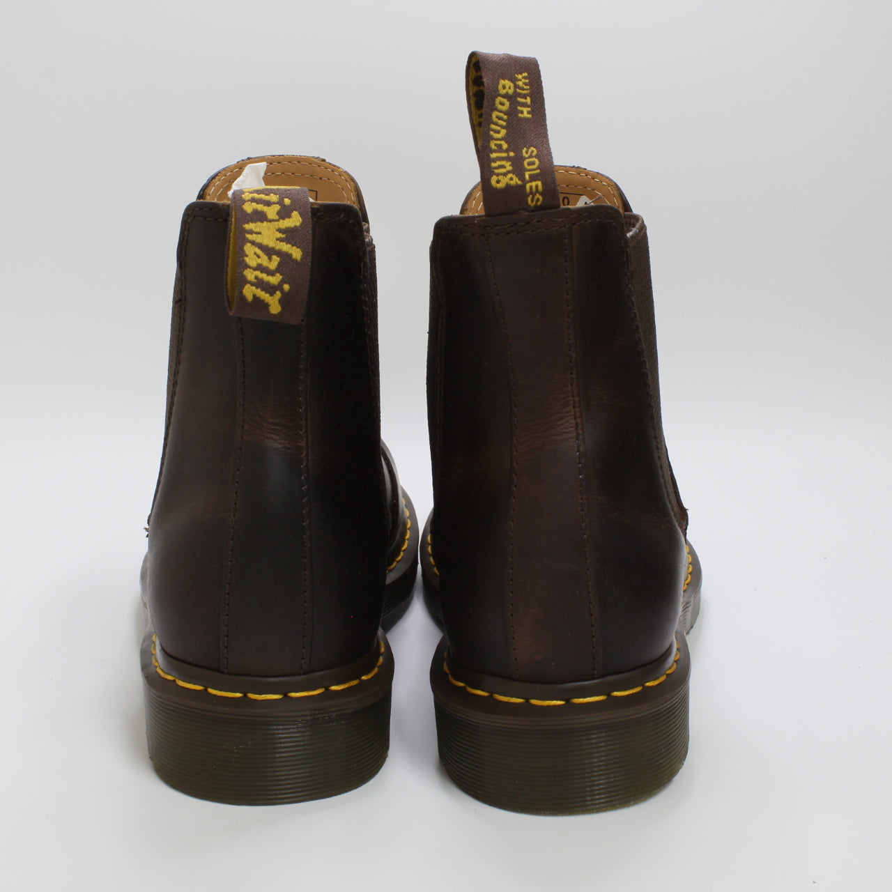 Dr. Martens 2976 Chelsea Boots Dark Brown Crazy Horse