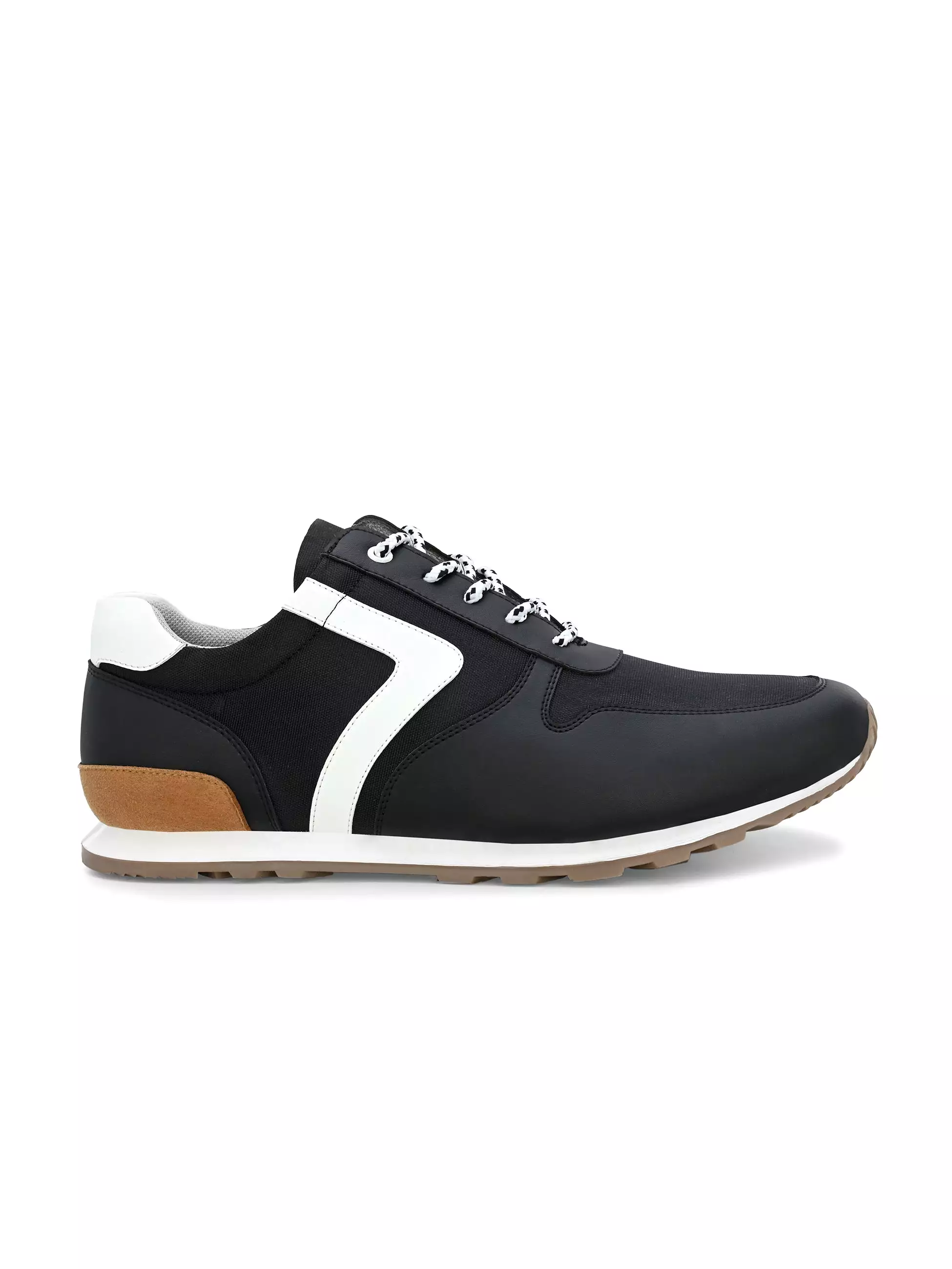 Ecru Black Casual Sneakers - Affordable Stylish Footwear for Men and Women