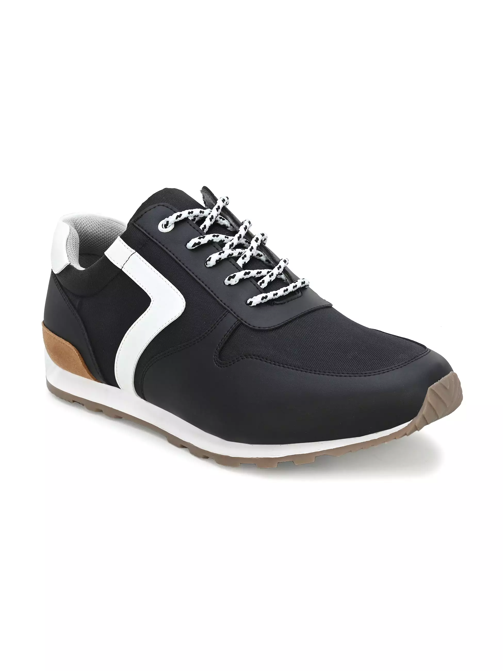 Ecru Black Casual Sneakers - Affordable Stylish Footwear for Men and Women